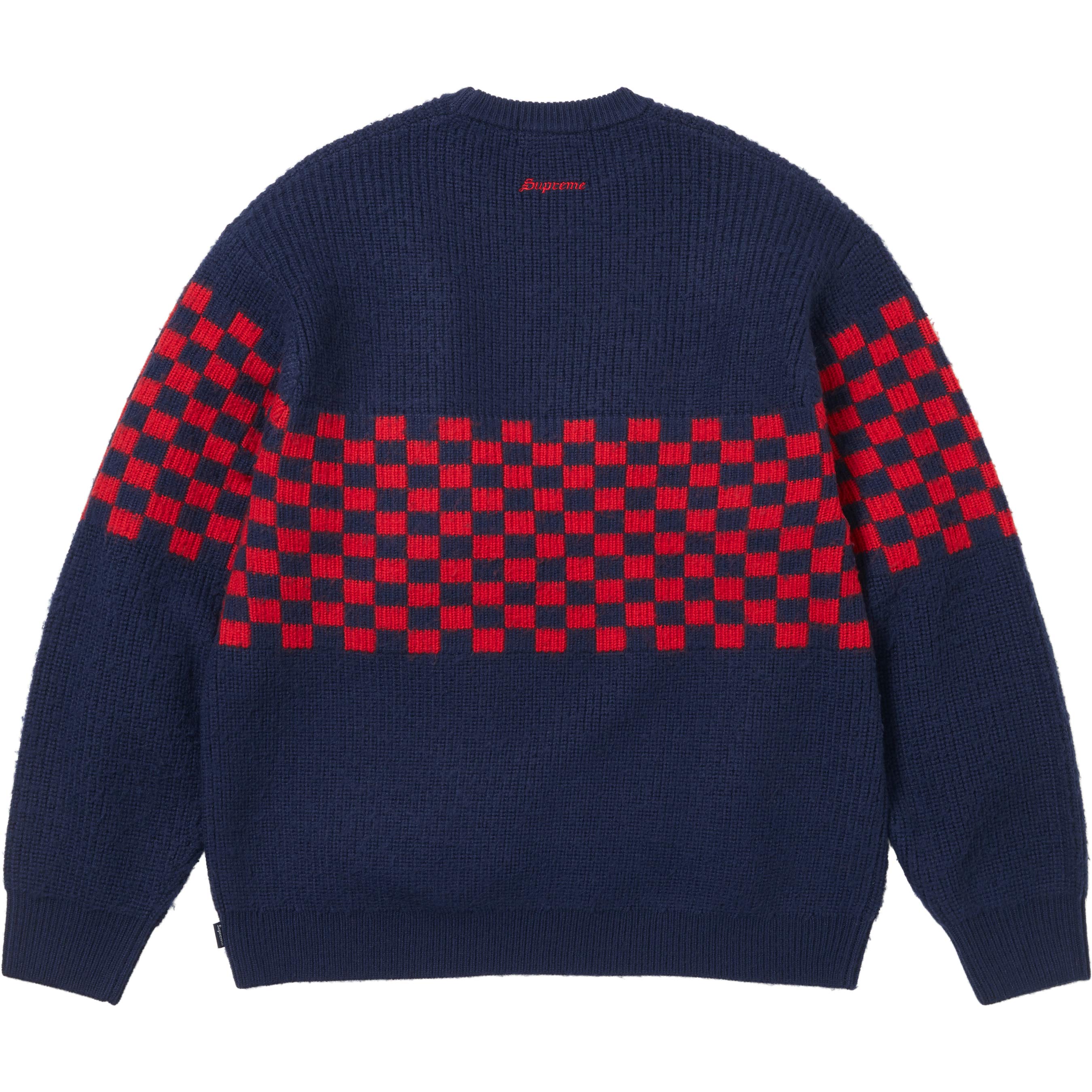 Checkerboard Pilled Sweater view 10